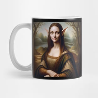 Mona Elf: The Enigmatic Helper Mug